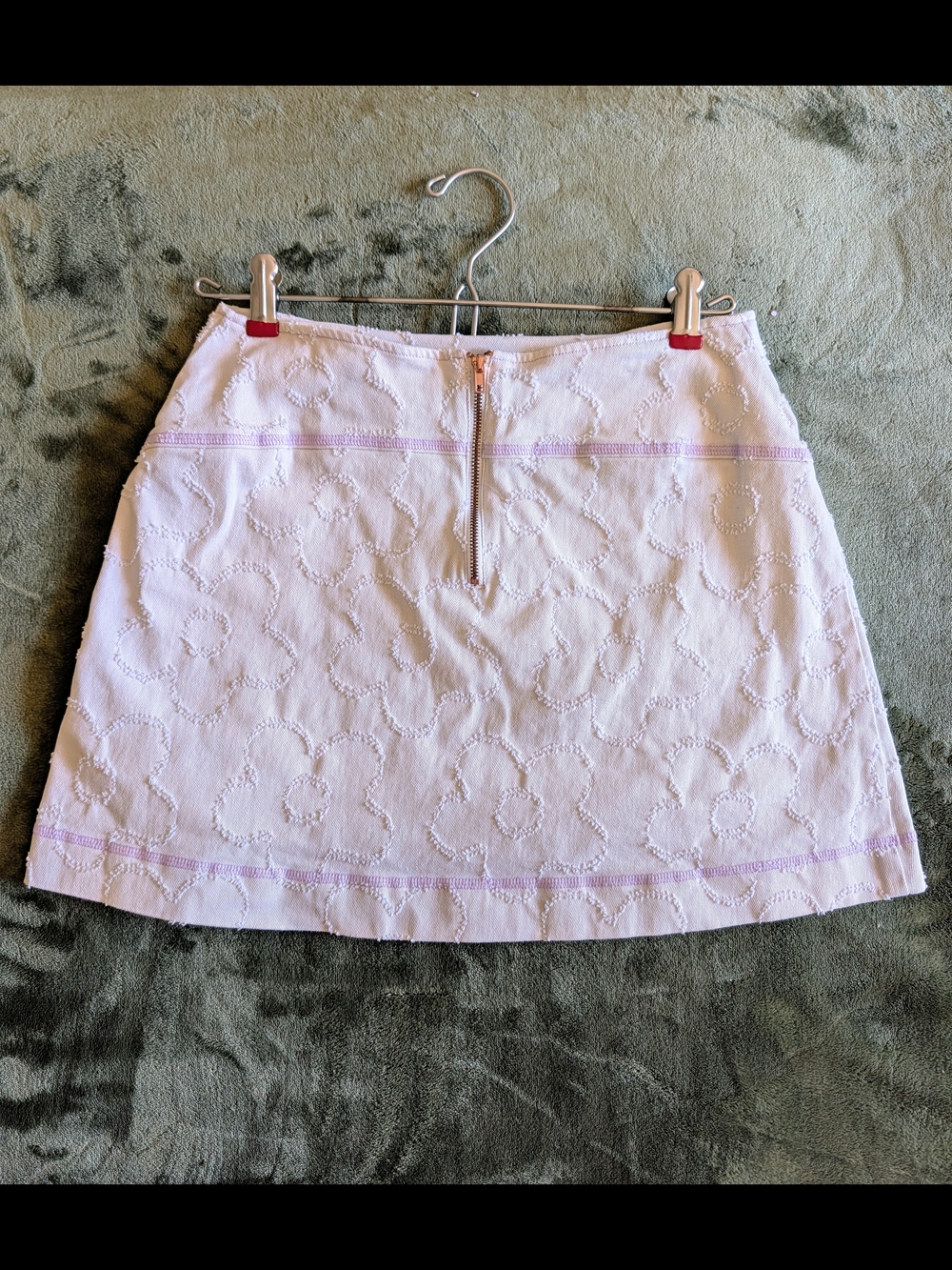 Urban Outfitters Skirt In Sunny Distressed Denim Mini Skirt Size S - Picture 5 of 9